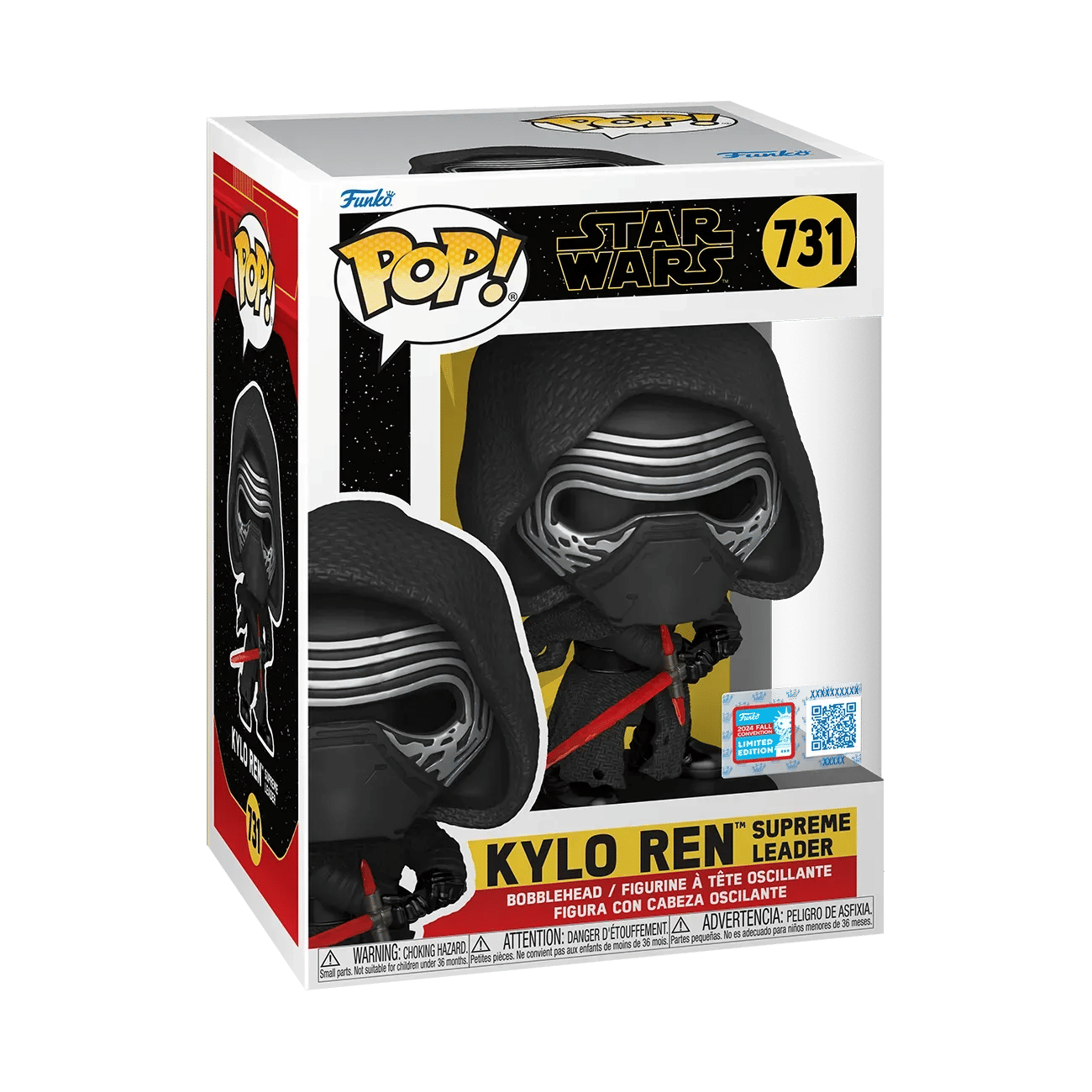Funko Star Wars: Darkside - Kylo Ren NYCC 2024 US Exclusive Pop! Vinyl [RS]