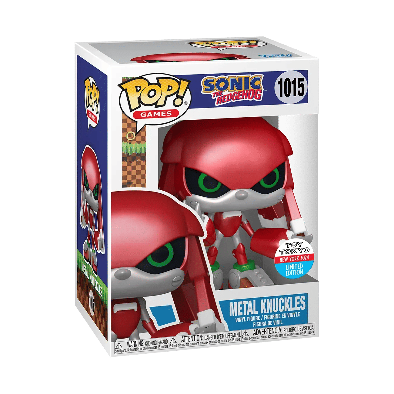 Funko Sonic the Hedgehog - Metal Knuckles NYCC 2024 Exclusive Pop! Vinyl [RS]