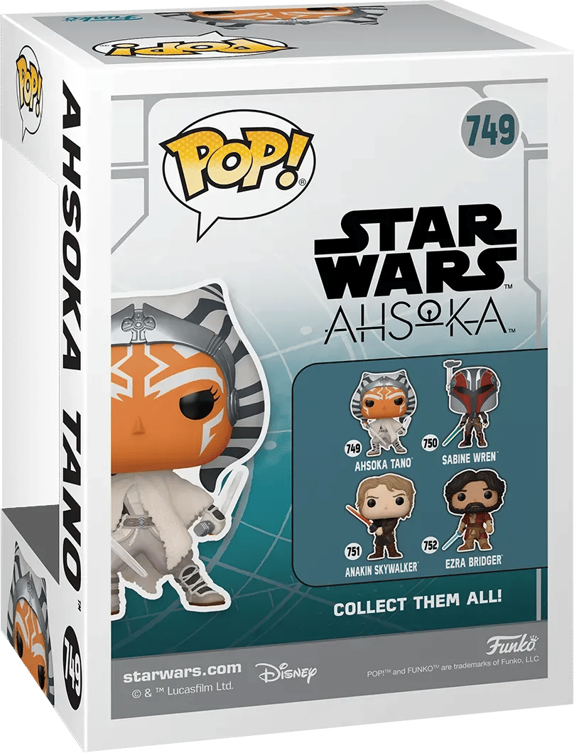 Funko Star Wars: Ahsoka (TV) - Ahsoka Tano Pop! Vinyl