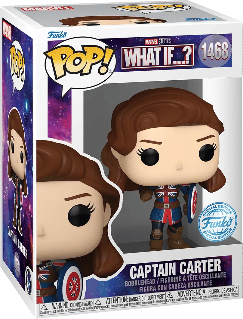 Funko What If - Captain Carter (1602) Exclusive Pop! Vinyl [RS]
