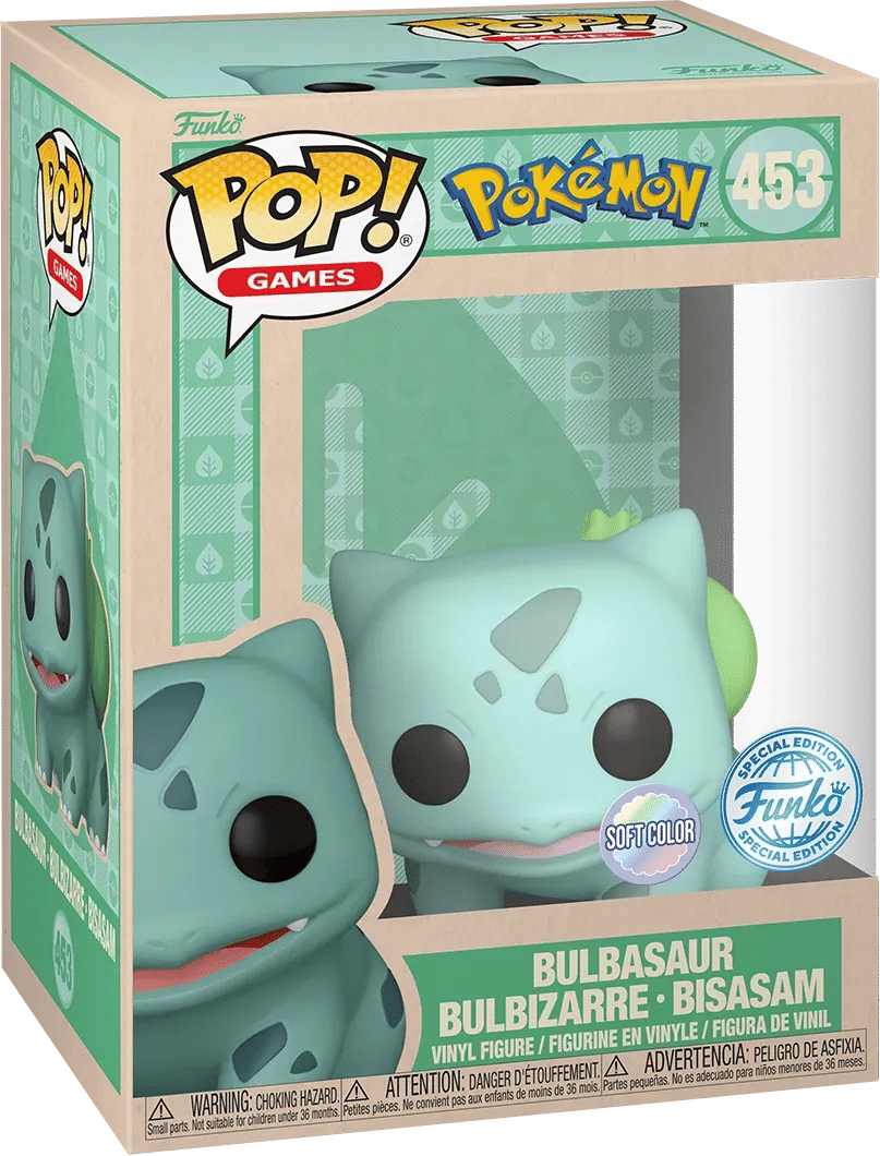 Funko Pokemon - Bulbasaur (Pastel) Pop! Vinyl [RS]