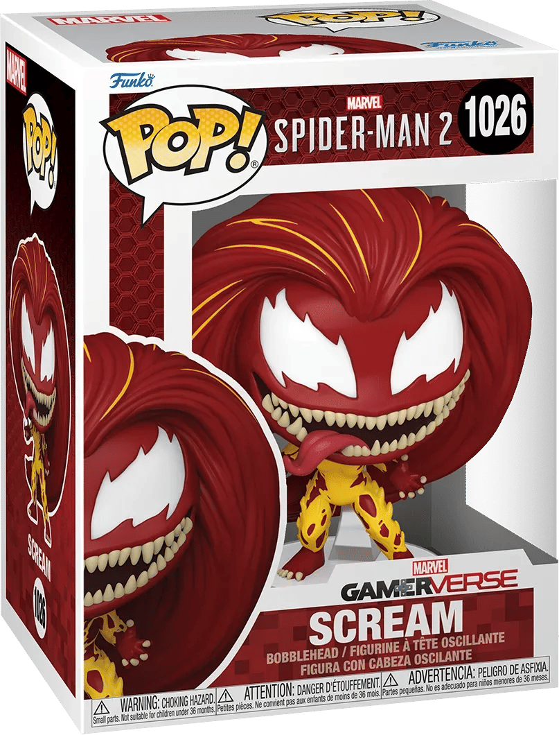 Funko Spider - Man 2 (VG 2023) - Scream Pop! Vinyl