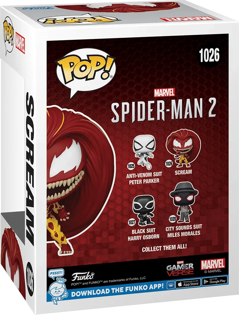 Funko Spider - Man 2 (VG 2023) - Scream Pop! Vinyl