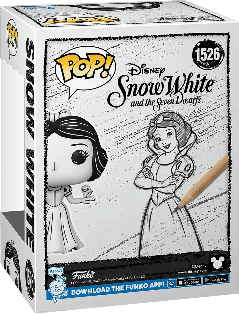 Funko Disney: Sketched - Snow White Pop! Vinyl