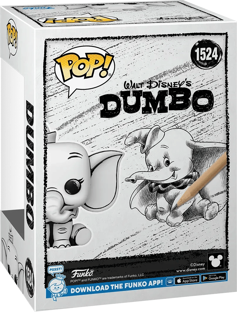 Funko Disney: Sketched - Dumbo Pop! Vinyl