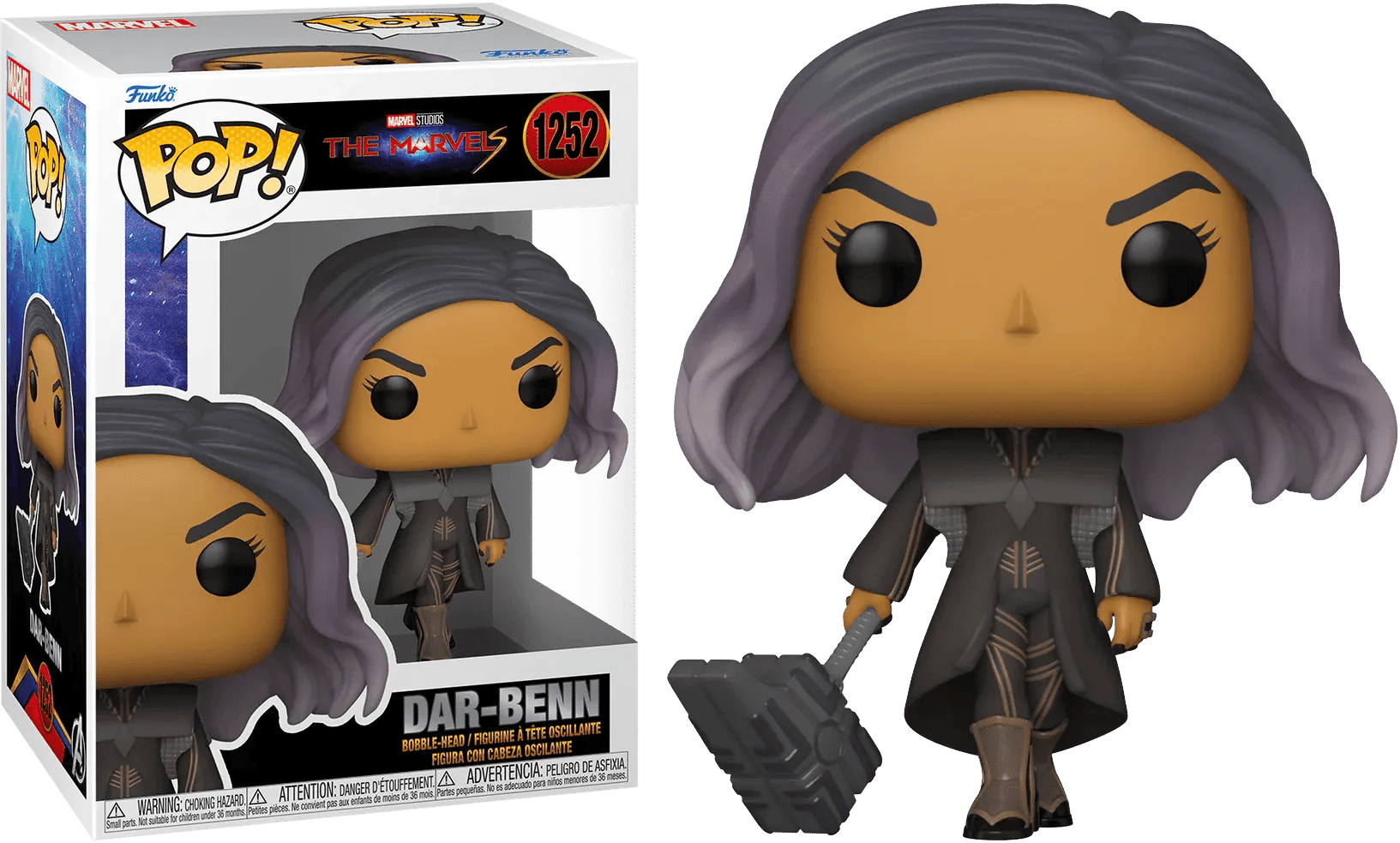 Funko The Marvels (2023) - Dar - Benn Pop! Vinyl