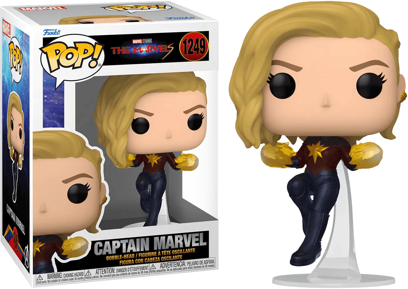 Funko The Marvels (2023) - Captain Marvel Pop! Vinyl