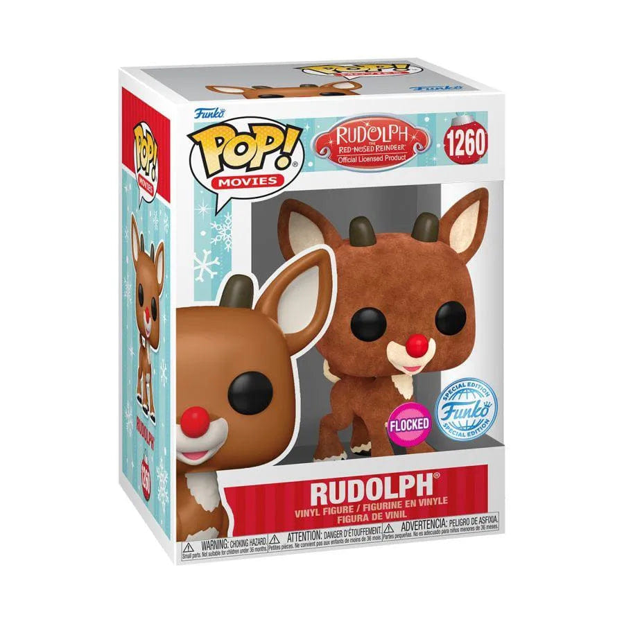 Funko Rudolph - Rudolph US Exclusive Flocked Pop! Vinyl [RS]