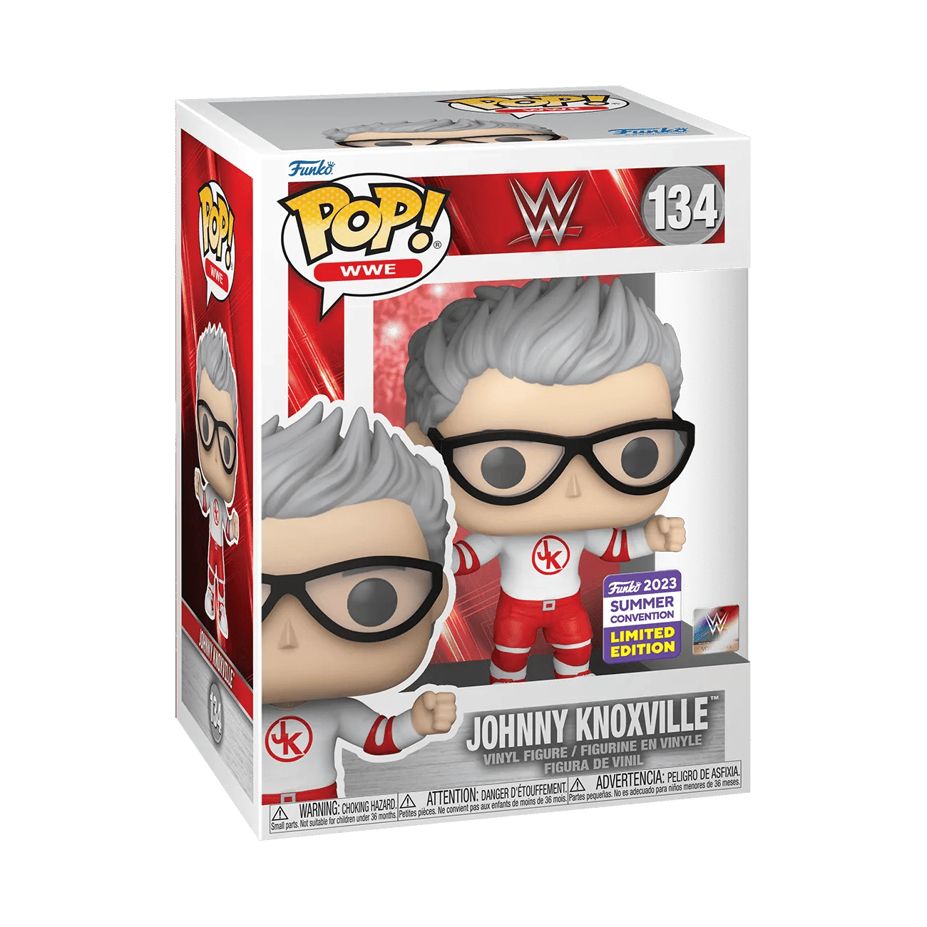 Funko WWE - Johnny Knoxville SDCC 2023 US Exclusive Pop! Vinyl [RS]