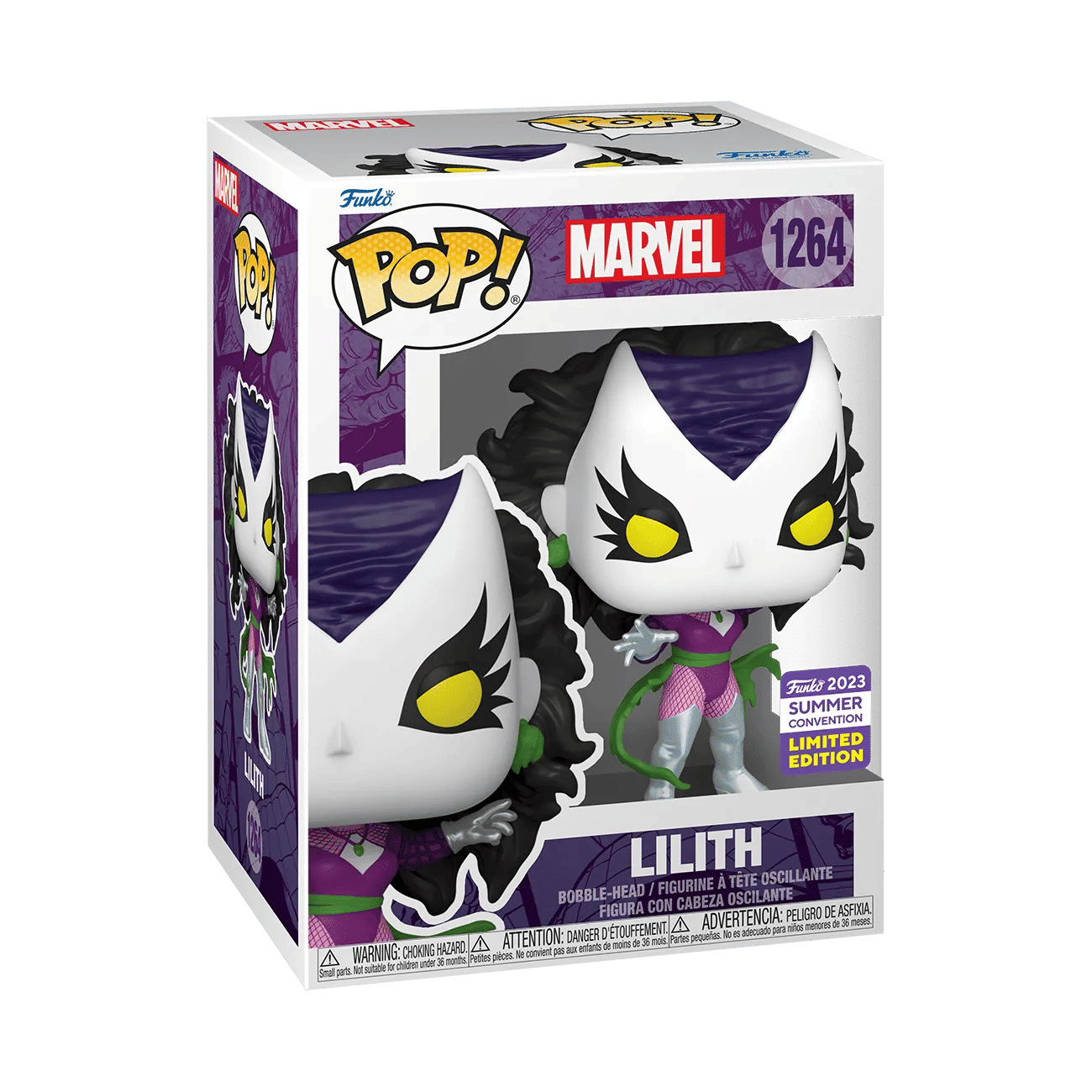 Funko Marvel Comics - Lilith SDCC 2023 US Exclusive Pop! Vinyl [RS]