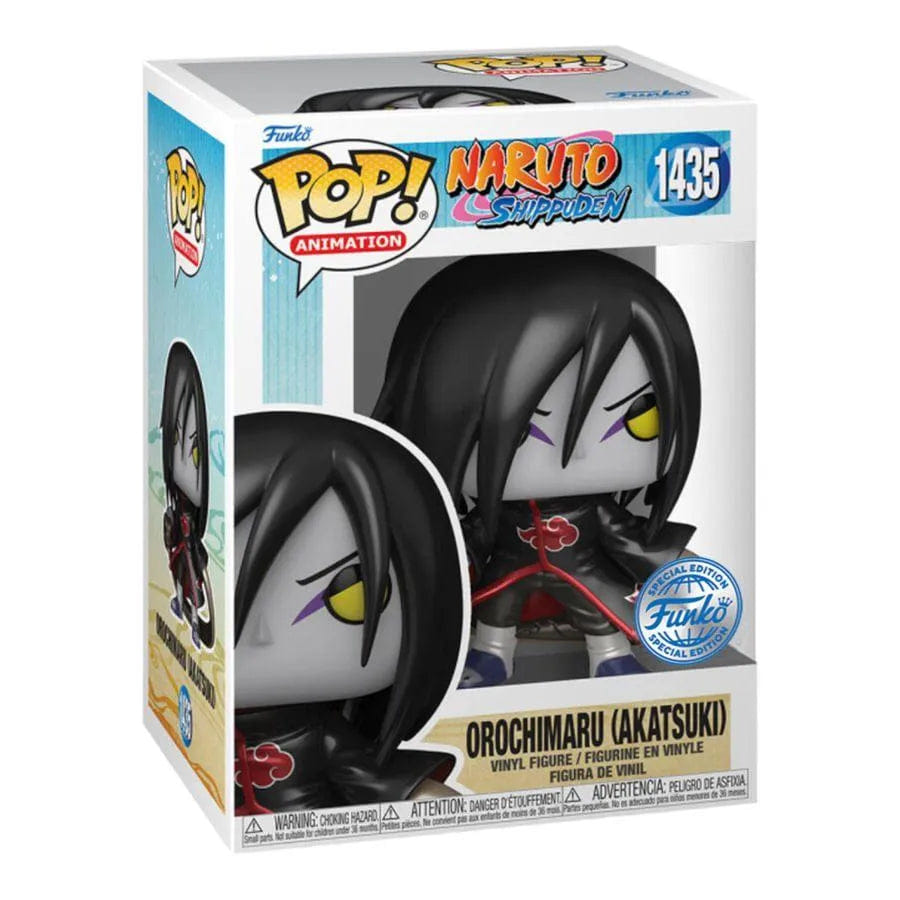 Funko Naruto - Orochimaru (Akatsuki) US Exclusive Metallic Pop! Vinyl [RS]