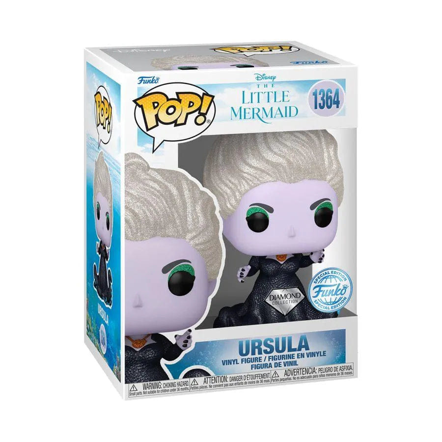 Funko The Little Mermaid (2023) - Ursula US Exclusive Diamond Glitter Pop! Vinyl [RS]