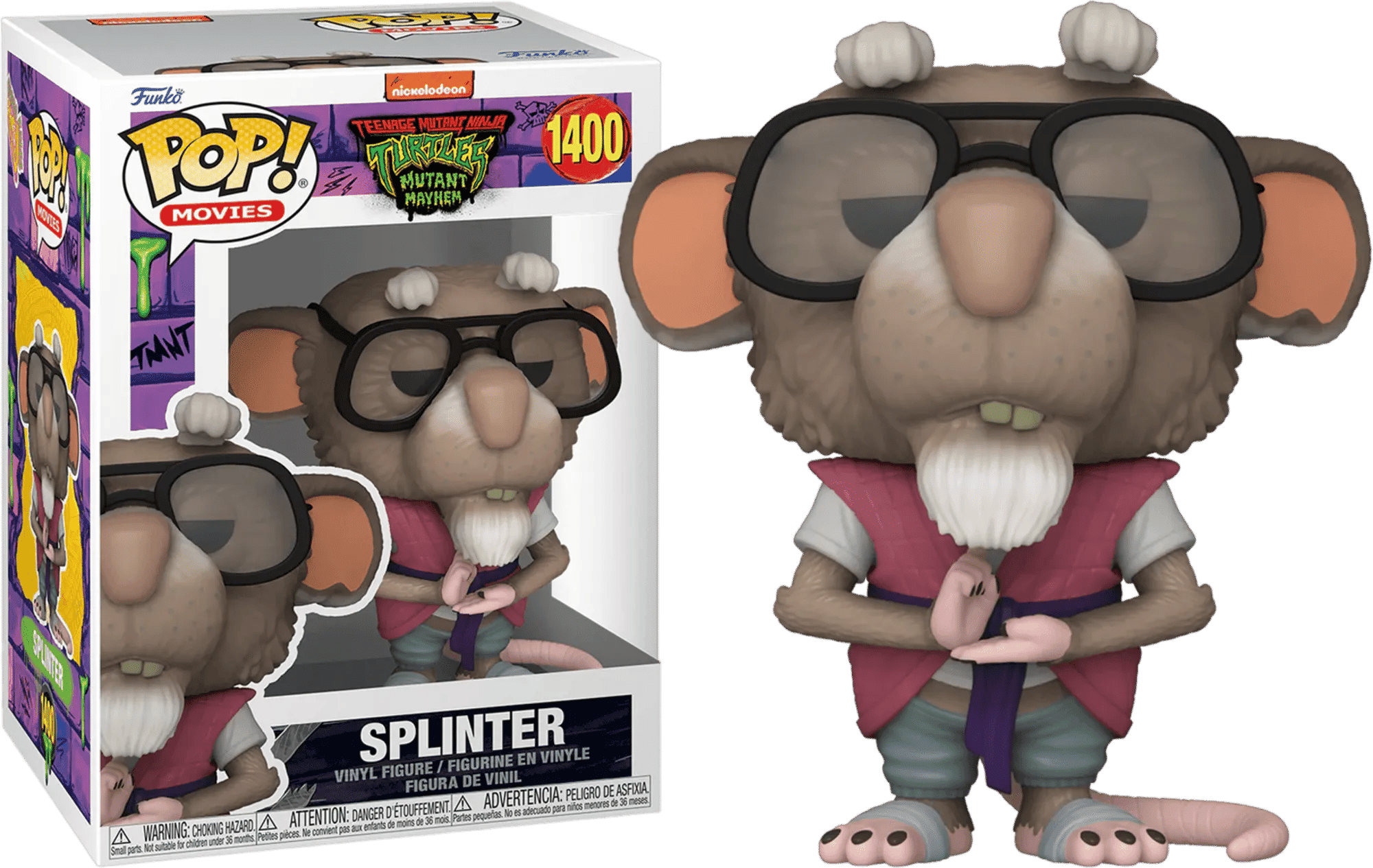 Funko Teenage Mutant Ninja Turtles: Mutant Mayhem (2023) - Splinter Pop! Vinyl