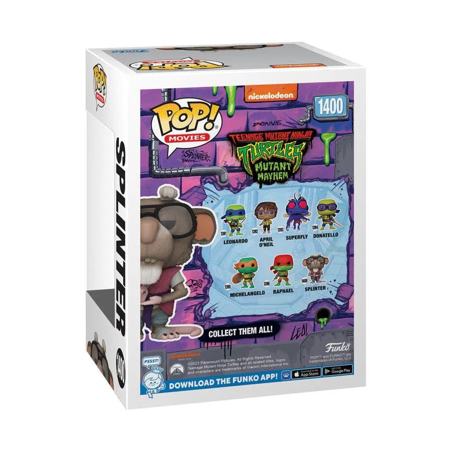 Funko Teenage Mutant Ninja Turtles: Mutant Mayhem (2023) - Splinter Pop! Vinyl