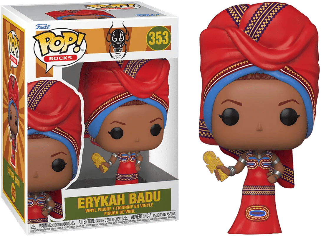 Funko Erykah Badu - Erykah Badu (Tyrone) Pop! Vinyl