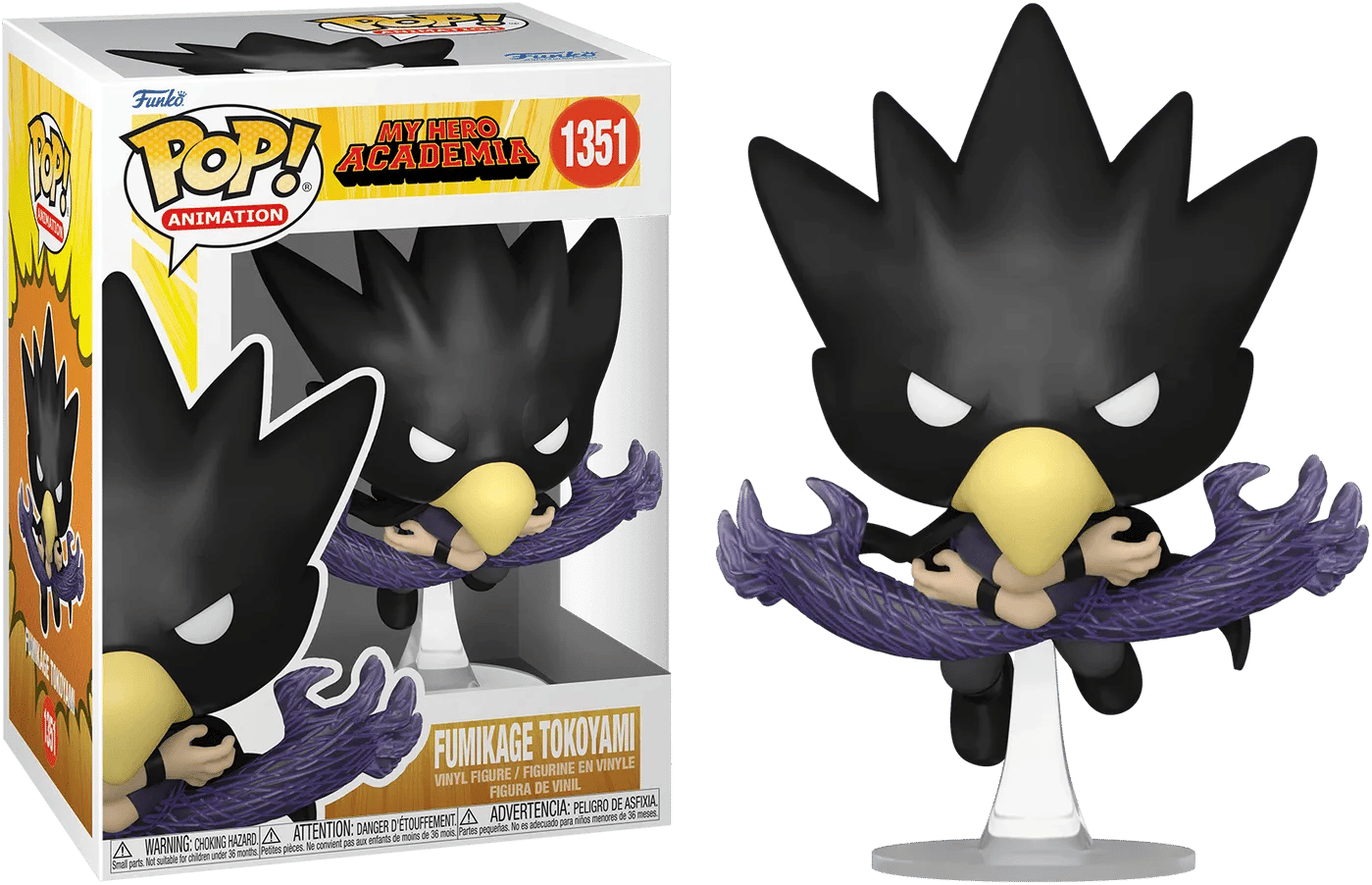 Funko My Hero Academia - Fumikage Tokoyami (Fallen Angel) Pop! Vinyl