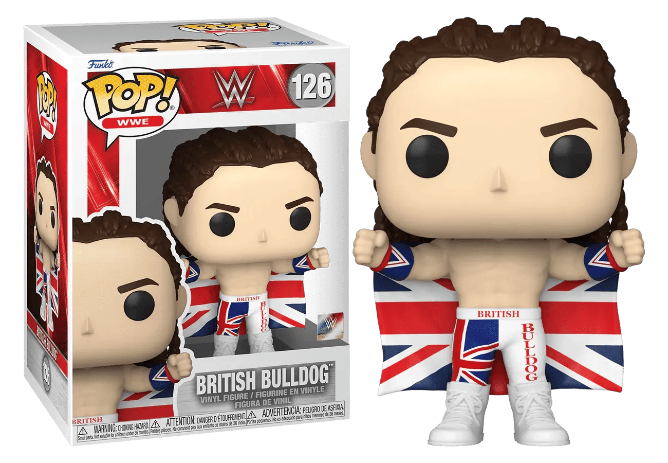 Funko WWE - British Bulldog Pop! Vinyl