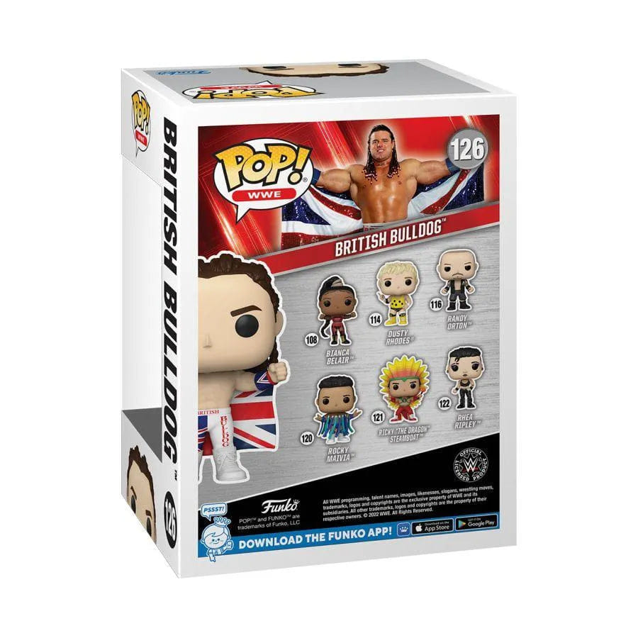 Funko WWE - British Bulldog Pop! Vinyl