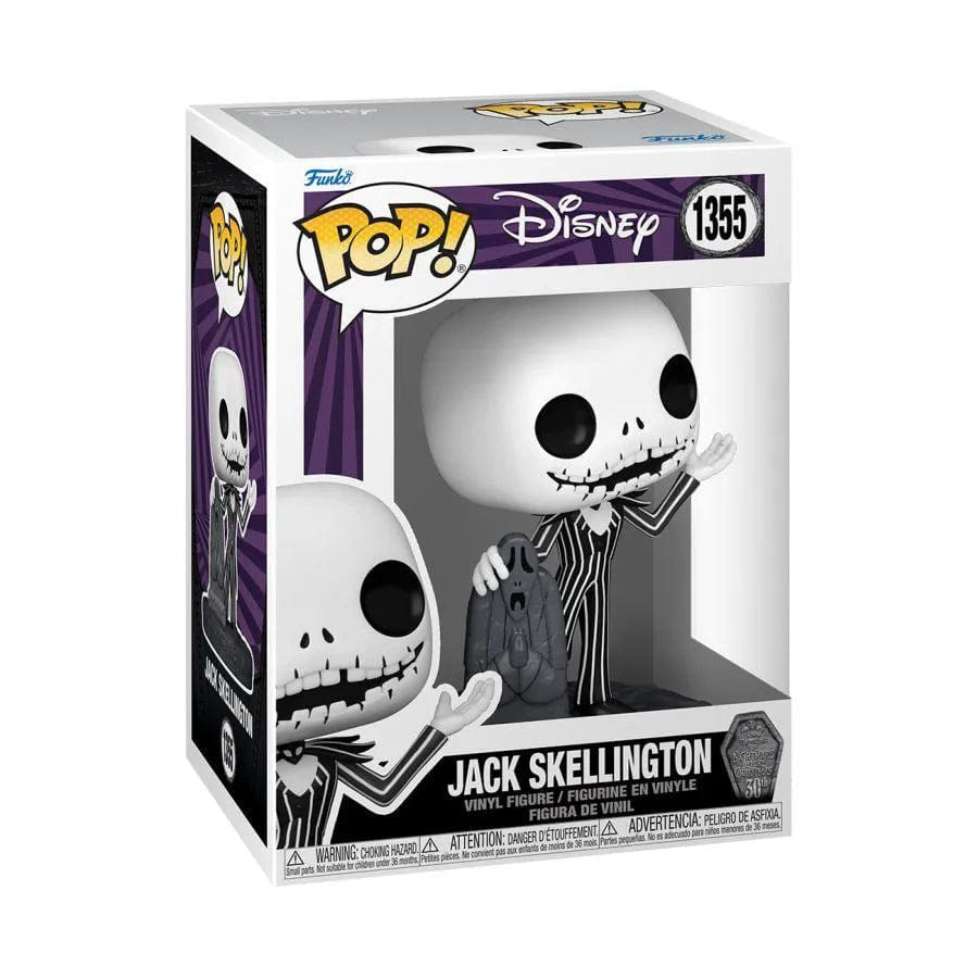 Funko The Nightmare Before Christmas - Jack with Gravestone 30th Anniversary Pop! Vinyl