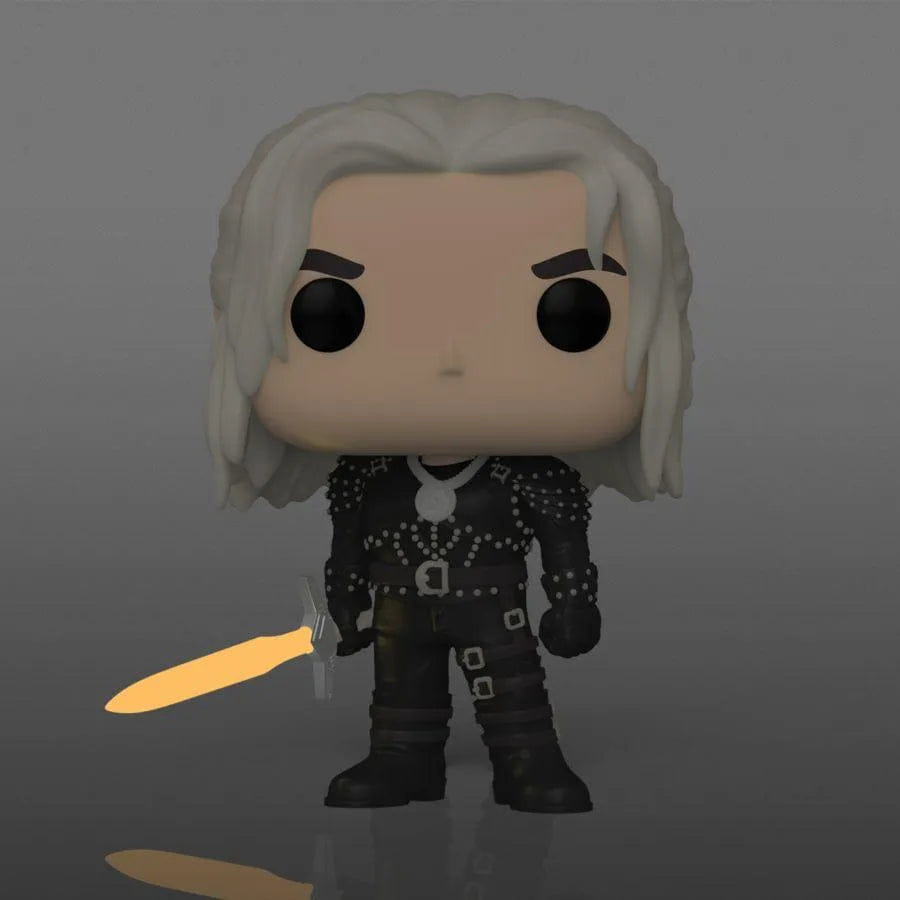 Funko The Witcher (TV) - Geralt with sword US Exclusive Glow Pop! Vinyl [RS]