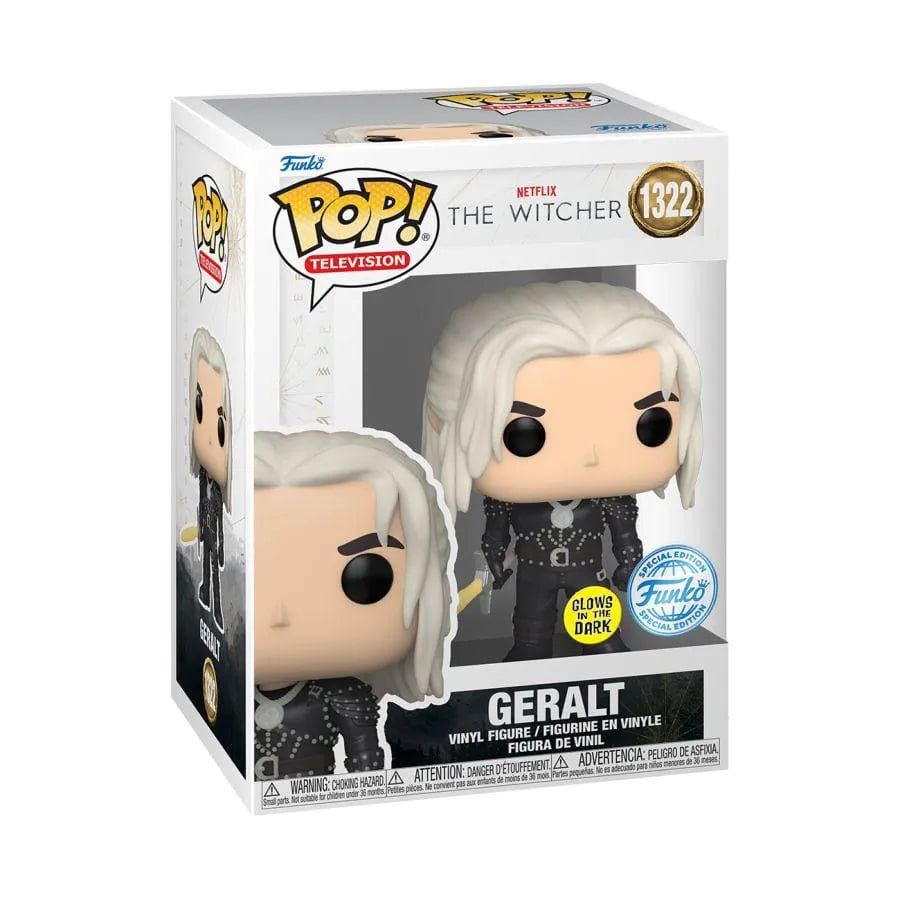 Funko The Witcher (TV) - Geralt with sword US Exclusive Glow Pop! Vinyl [RS]