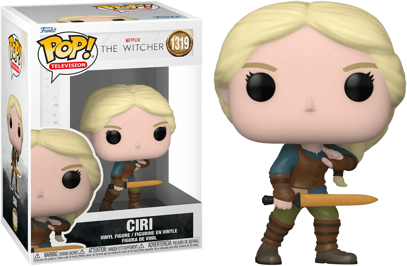 Funko The Witcher (TV) - Ciri with sword Pop! Vinyl