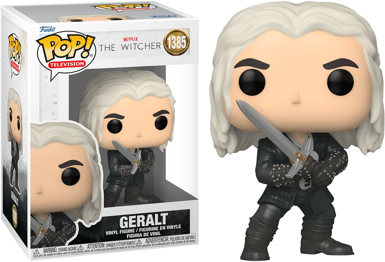 Funko The Witcher (TV) - Geralt with Sword Pop! Vinyl