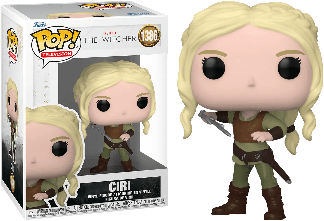 Funko The Witcher (TV) - Ciri (Training) Pop! Vinyl