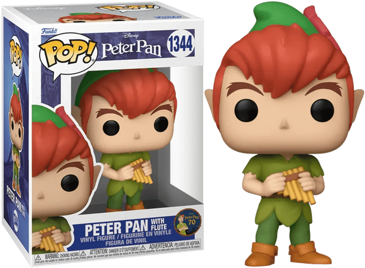 Funko Peter Pan 70th Anniversary - Peter Pan with Flute Pop! Vinyl