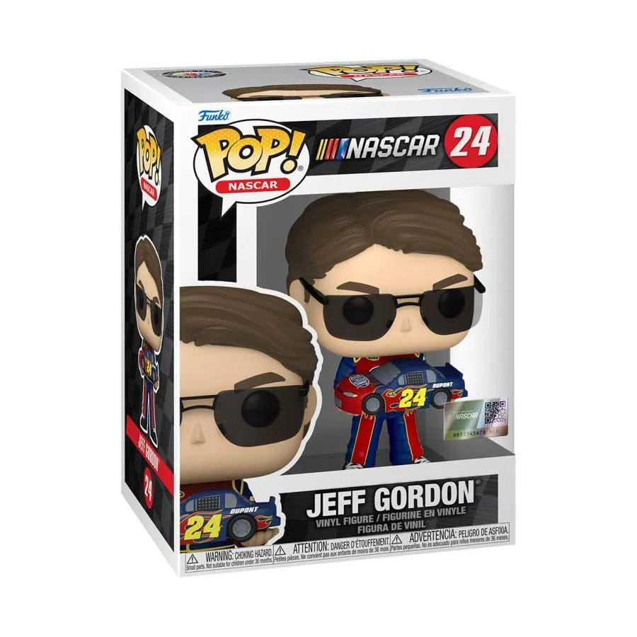 Funko Nascar - Jeff Gordon holding Mini Car Pop! Vinyl