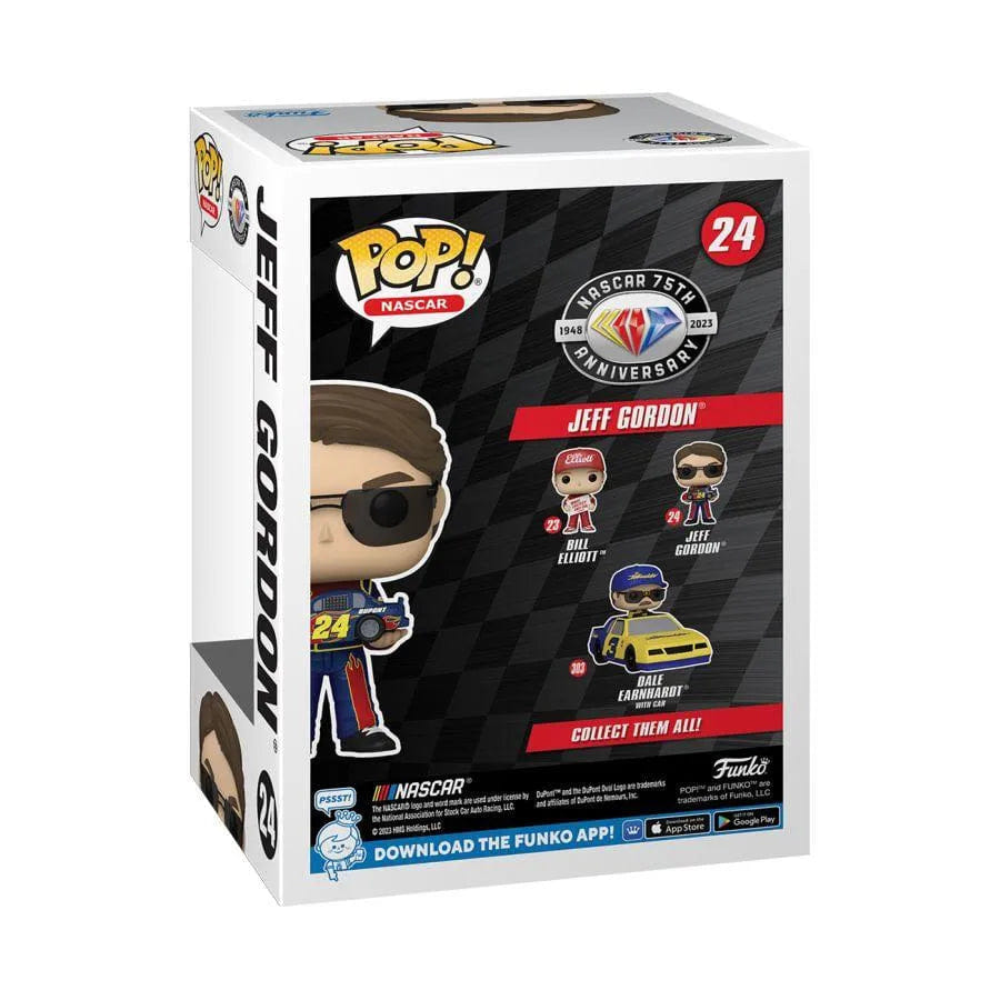 Funko Nascar - Jeff Gordon holding Mini Car Pop! Vinyl