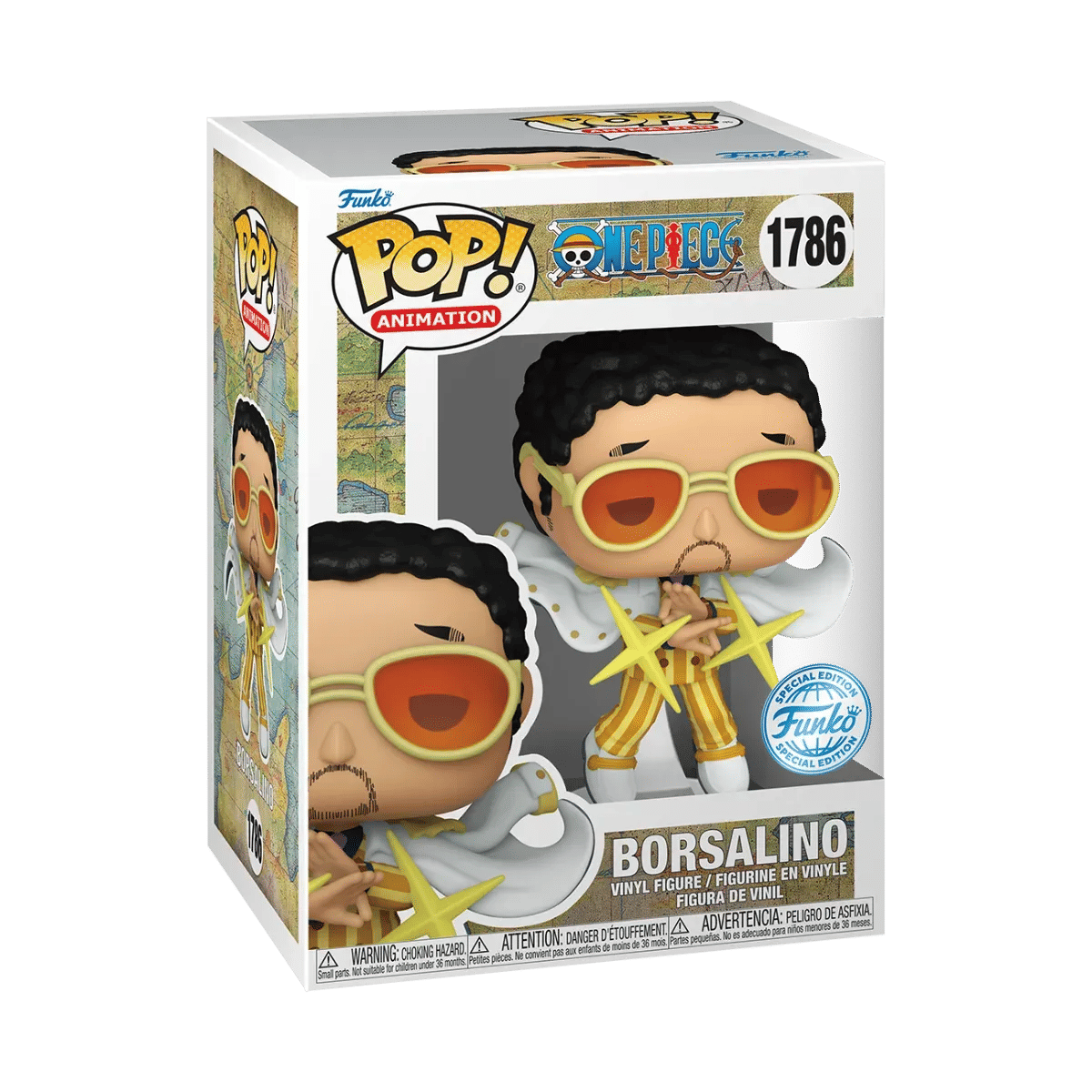 Funko One Piece - Borsalino (Admiral Kizaru) US Exclusive Pop! Vinyl [RS]