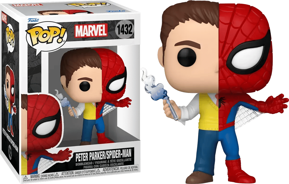 Funko Marvel Comics - Spider - Man/Peter Parker Split Pop! Vinyl