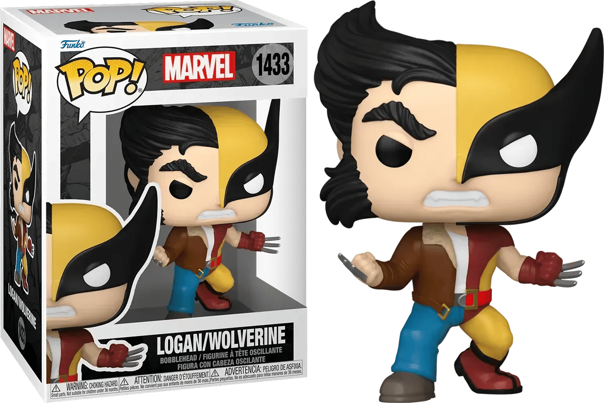 Funko Marvel Comics - Wolverine/Logan Split Pop! Vinyl