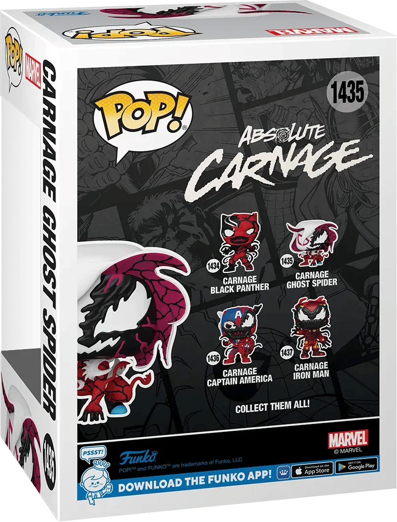 Funko Marvel: Carnageized - Ghost Spider Pop! Vinyl