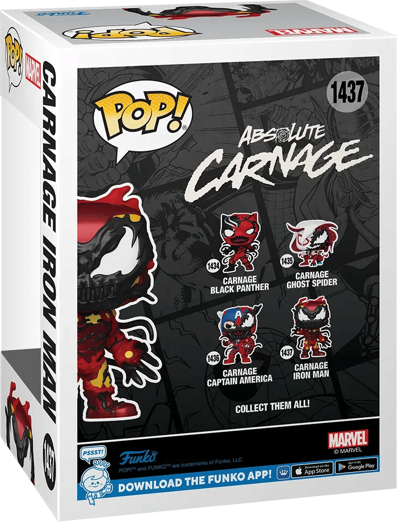 Funko Marvel: Carnageized - Iron Man Pop! Vinyl