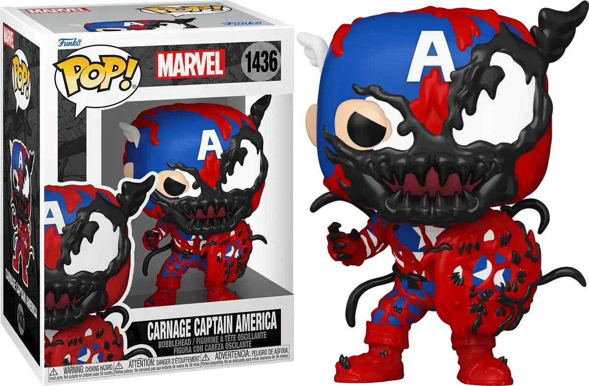 Funko Marvel: Carnageized - Captain America Pop! Vinyl