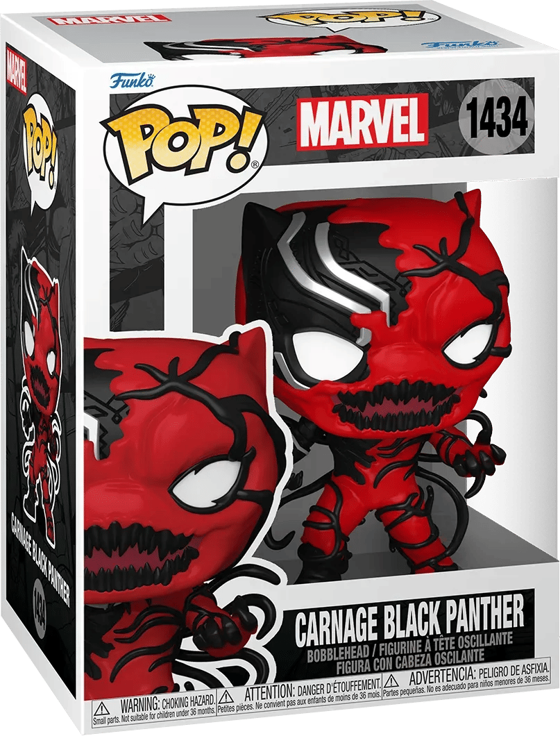 Funko Marvel: Carnageized - Black Panther Pop! Vinyl