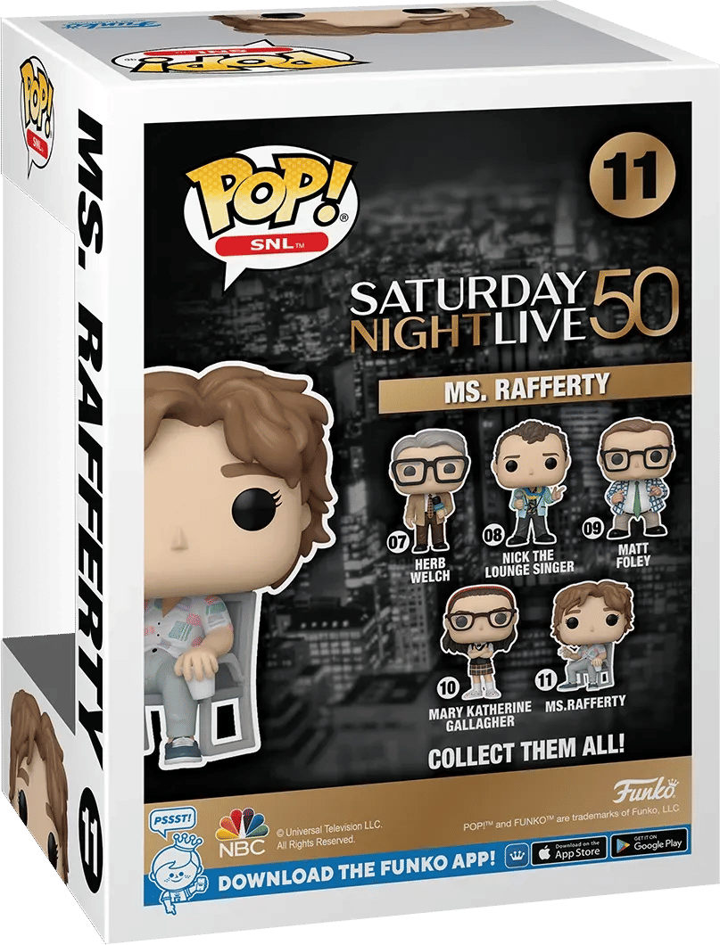 Funko Saturday Night Live: 50th Anniversary - Ms. Rafferty Pop! Vinyl