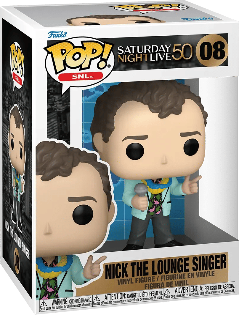 Funko Saturday Night Live: 50th Anniversary - Nick the Lounge Singer Pop! Vinyl