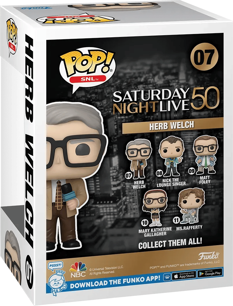 Funko Saturday Night Live: 50th Anniversary - Herb Welch Pop! Vinyl