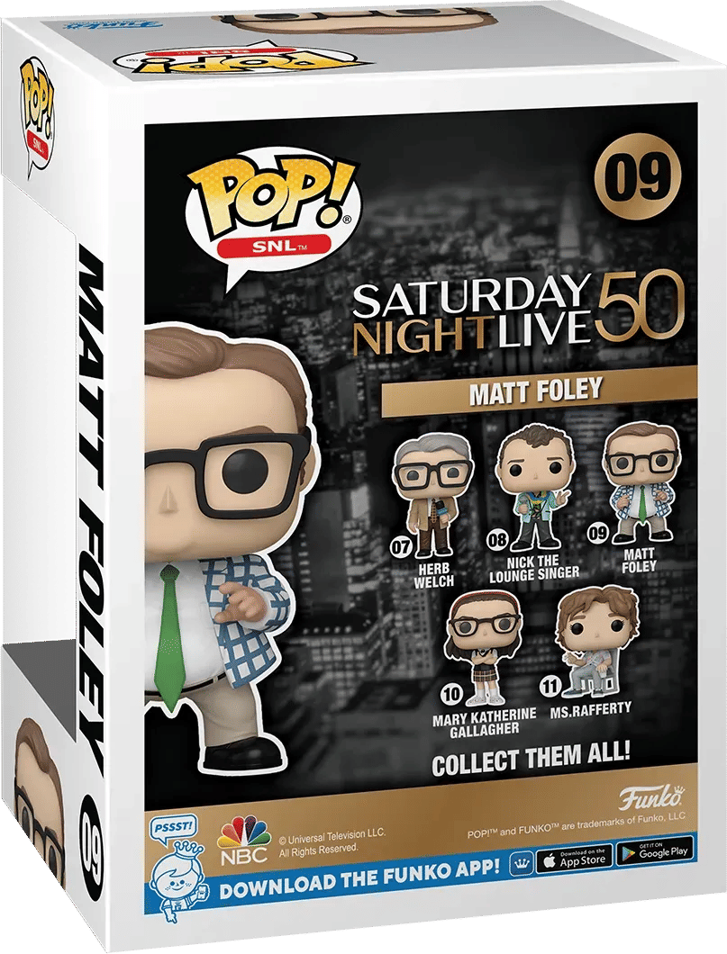 Funko Saturday Night Live: 50th Anniversary - Matt Foley Pop! Vinyl