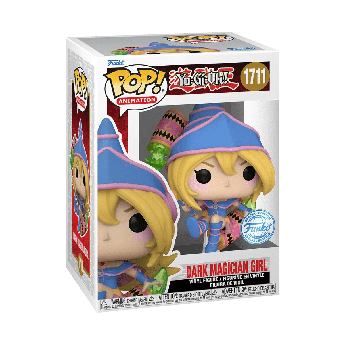Funko Yu - Gi - Oh! - Dark Magician Girl (with Magic Cylinder) Pop! Vinyl [RS]
