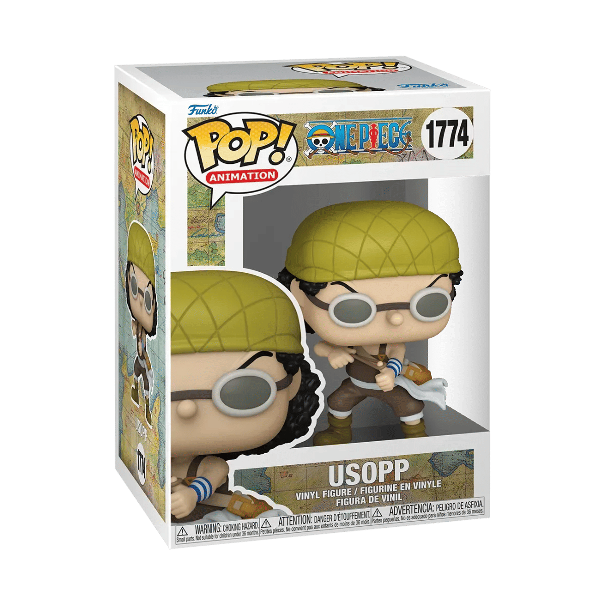 Funko One Piece - Usopp with Rubber Band Pop! Vinyl