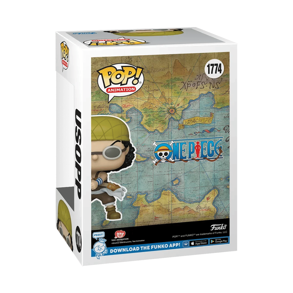 Funko One Piece - Usopp with Rubber Band Pop! Vinyl