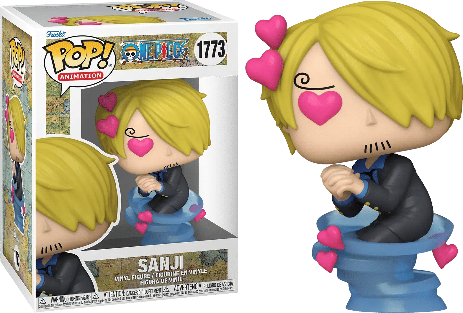 Funko One Piece - Sanji in Love Pop! Vinyl