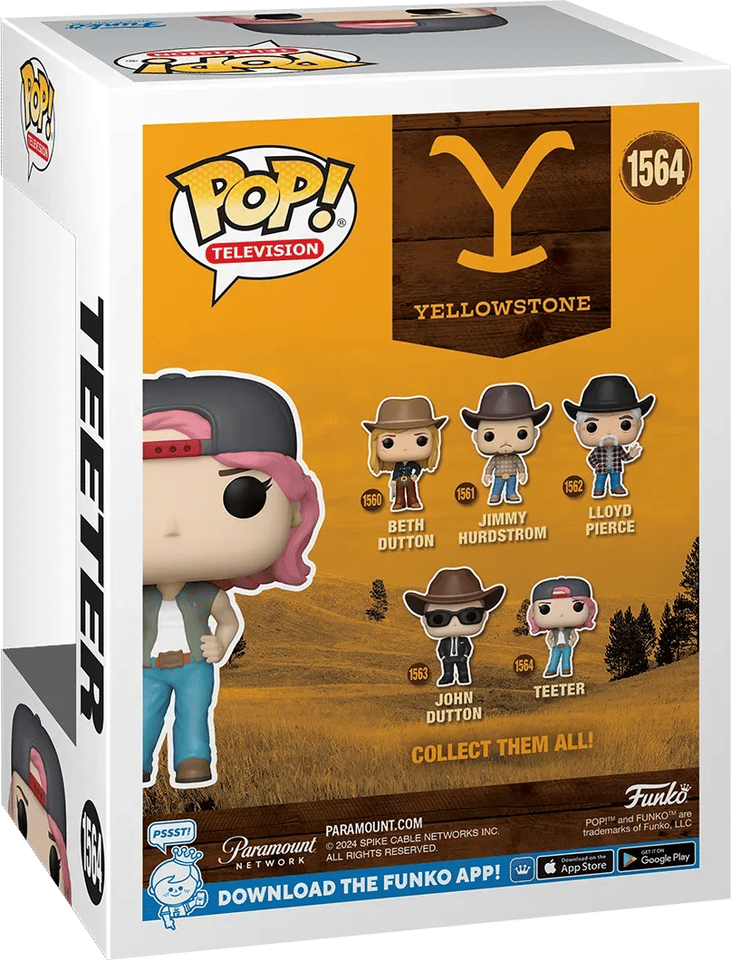 Funko Yellowstone - Teeter Pop! Vinyl