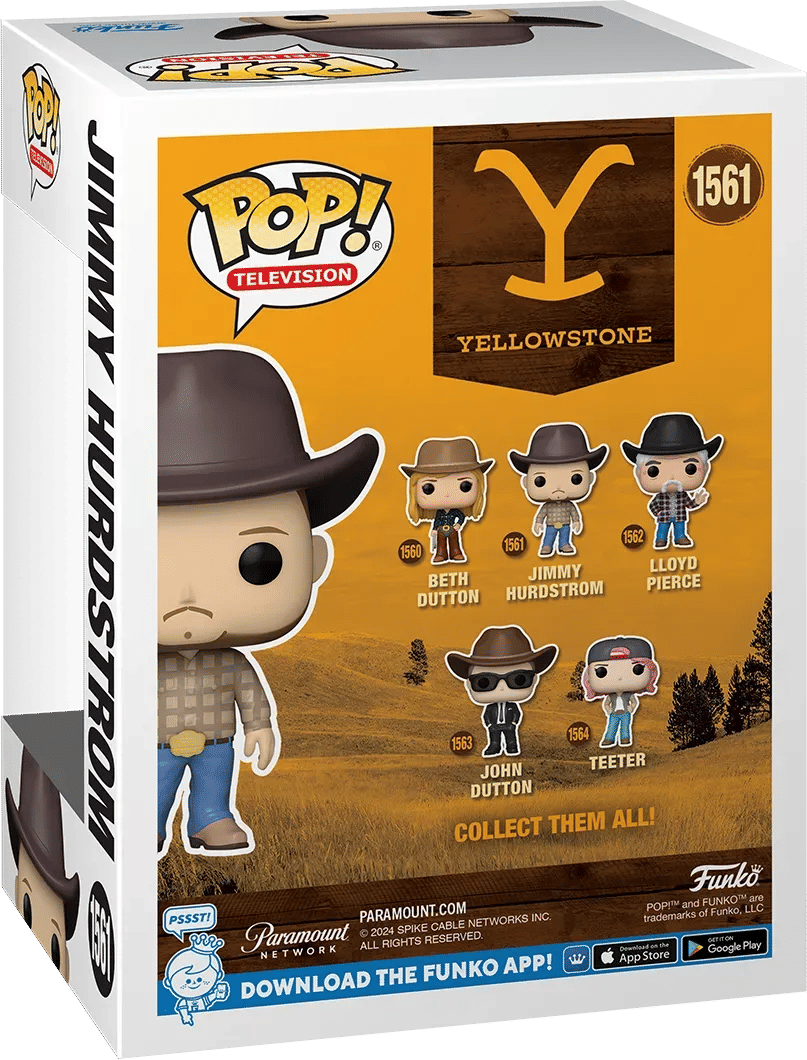 Funko Yellowstone - Jimmy Hurdstrom Pop! Vinyl
