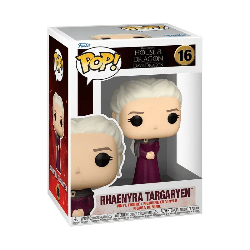 Funko Game of Thrones: House of the Dragon - Rhaenyra Targaryen in Purple Robe Pop! Vinyl