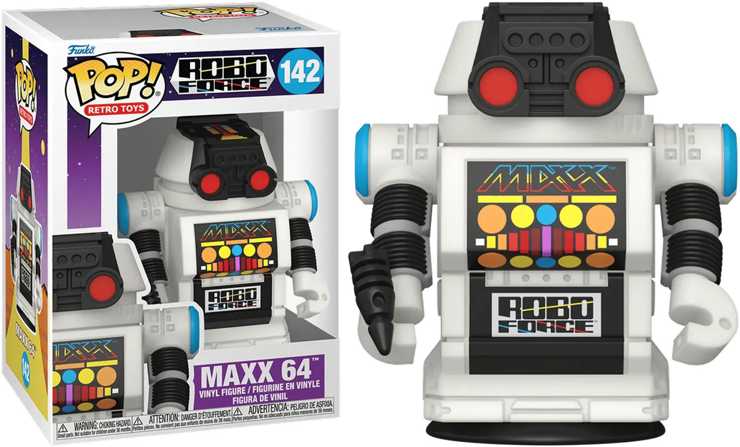 Funko Retro Toys: RoboForce - Maxx 64 Pop! Vinyl